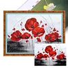 Poppy-11CT Stamped Cross Stitch 40*30cm/15.75*11.81in