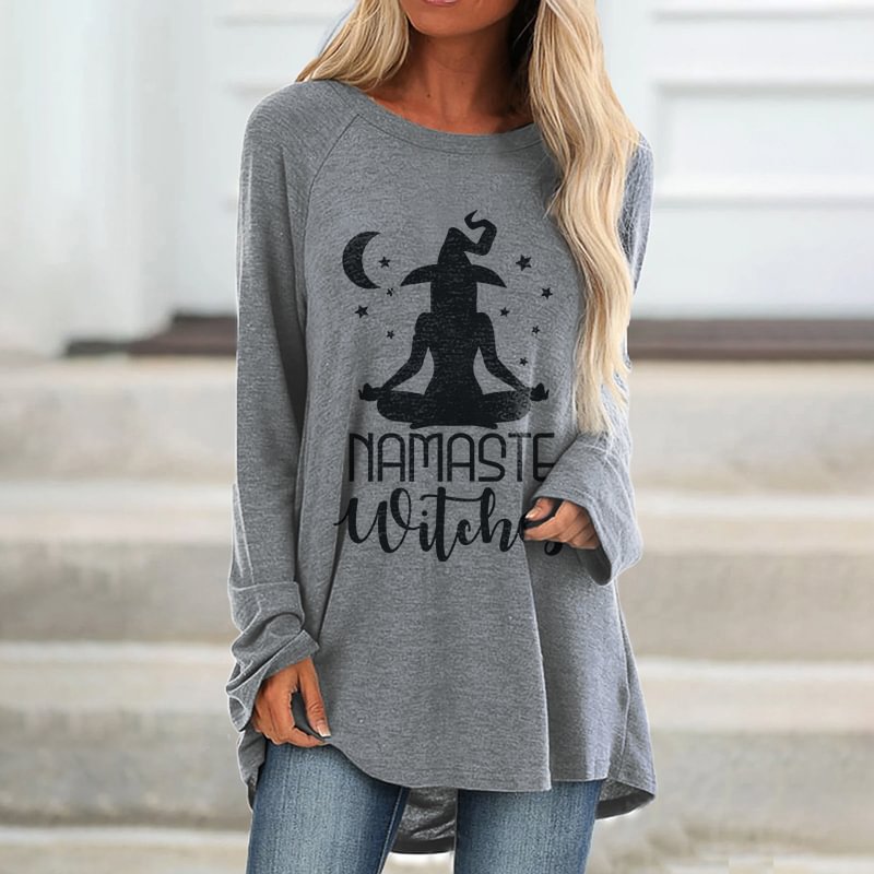 Namaste Witches Printed T-shirt