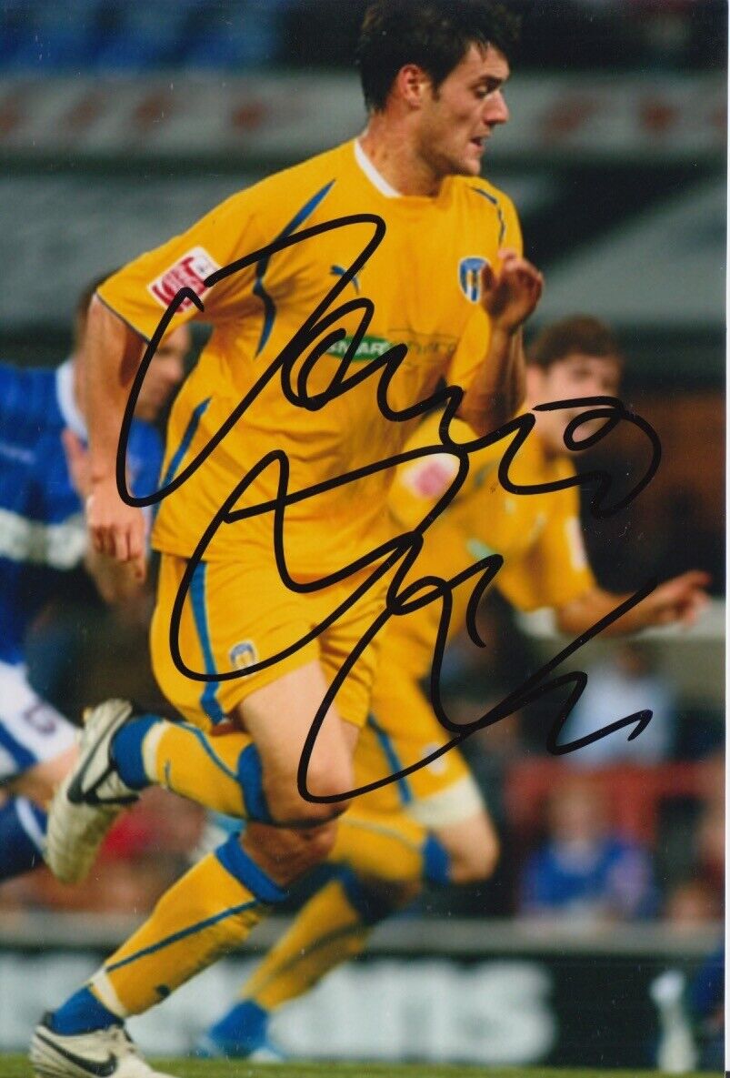 JOHNNIE JACKSON HAND SIGNED 6X4 Photo Poster painting COLCHESTER UNITED FOOTBALL AUTOGRAPH 2