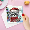 12Pcs Diamond Painting Christmas Greeting Card for Family Friends