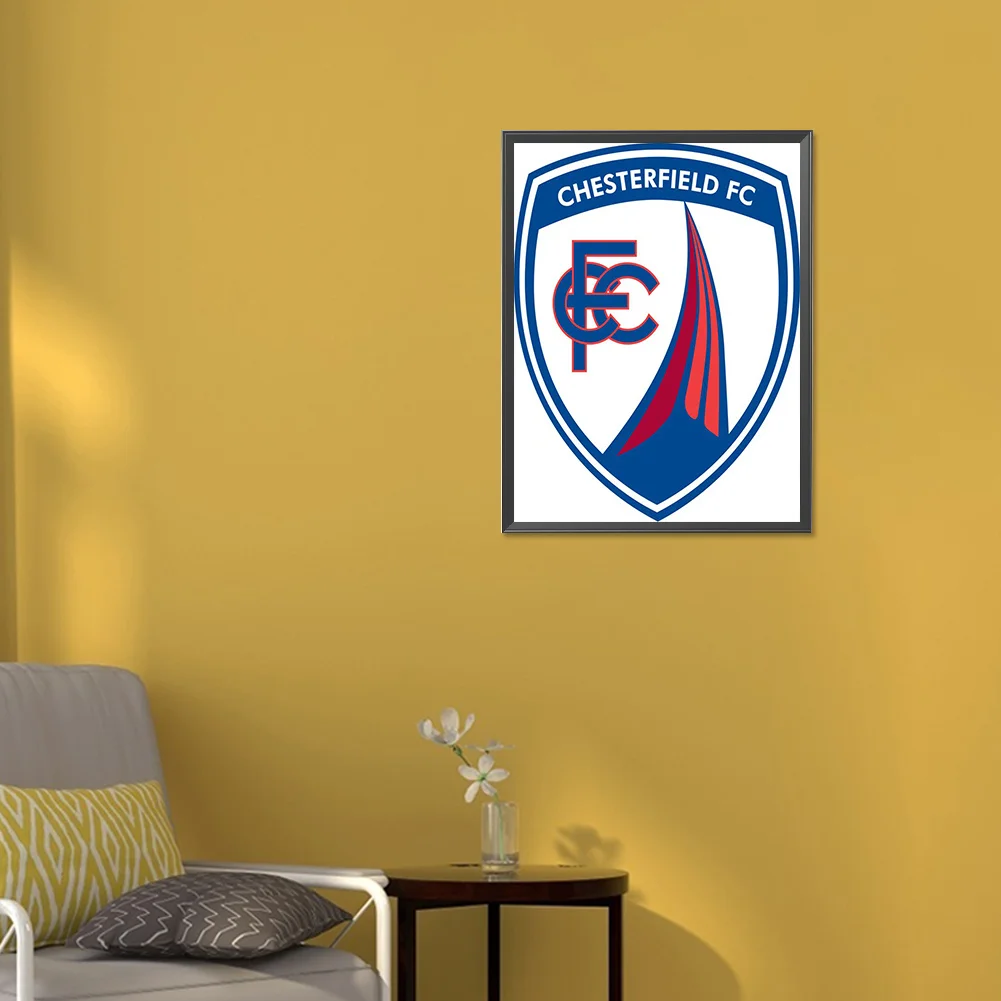 Diamond Painting - Full Round Drill - Chesterfield FC(Canvas|30*40cm)
