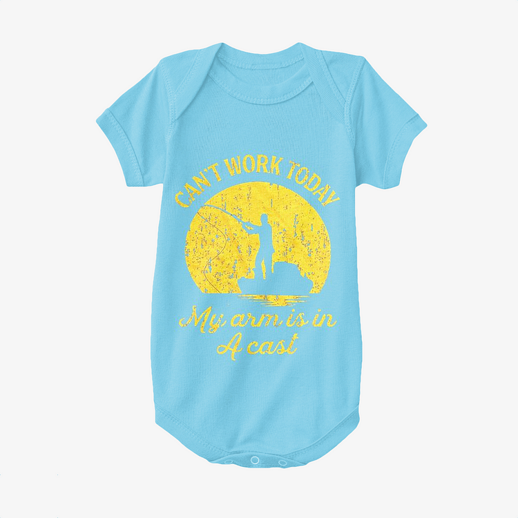 Can Not Work Today, Slogan Baby Onesie