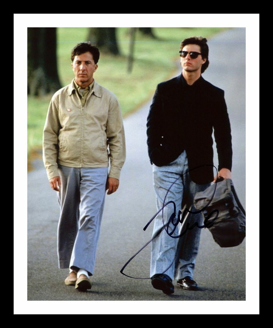 Tom Cruise - Rain Man Autographed Signed & Framed Photo Poster painting