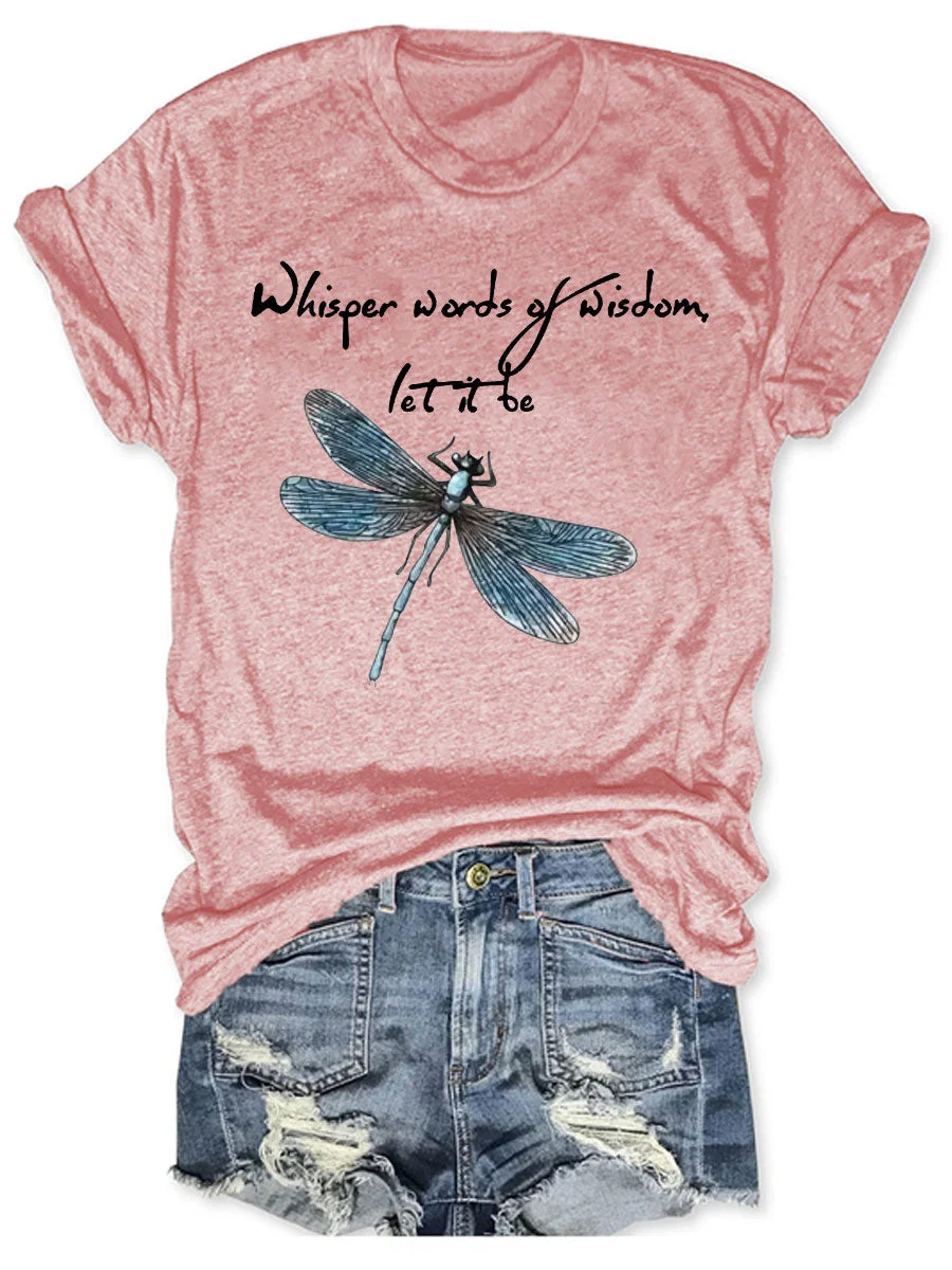 Whisper Words Of Wisdom Let It Be T-shirt