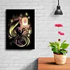 Diamond Painting -DIY Round Drill Princess Changfa Le Pei Silhouette(40X50CM)