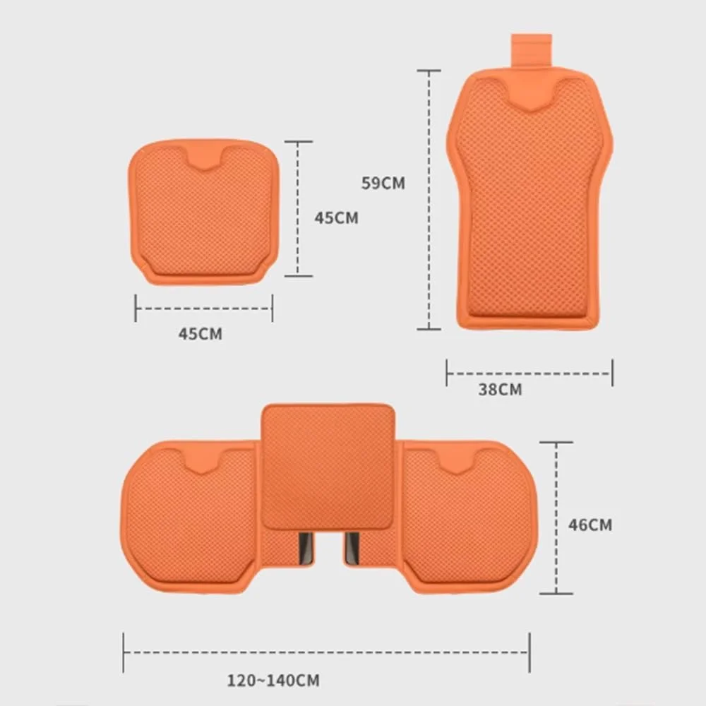 Car Seat Cushion for  Front Rear Seat Protector Cushion Non-Slip Wear-Resistant Interior Accessories