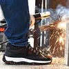 Gioiacombo Scarpe antinfortunistiche da uomo con puntale in acciaio anti-schiacciamento anti-pugnalata