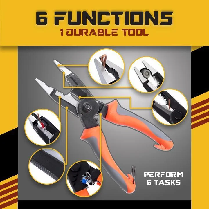 6-in-1 Multifunctional Electrician Pliers | IFYHOME