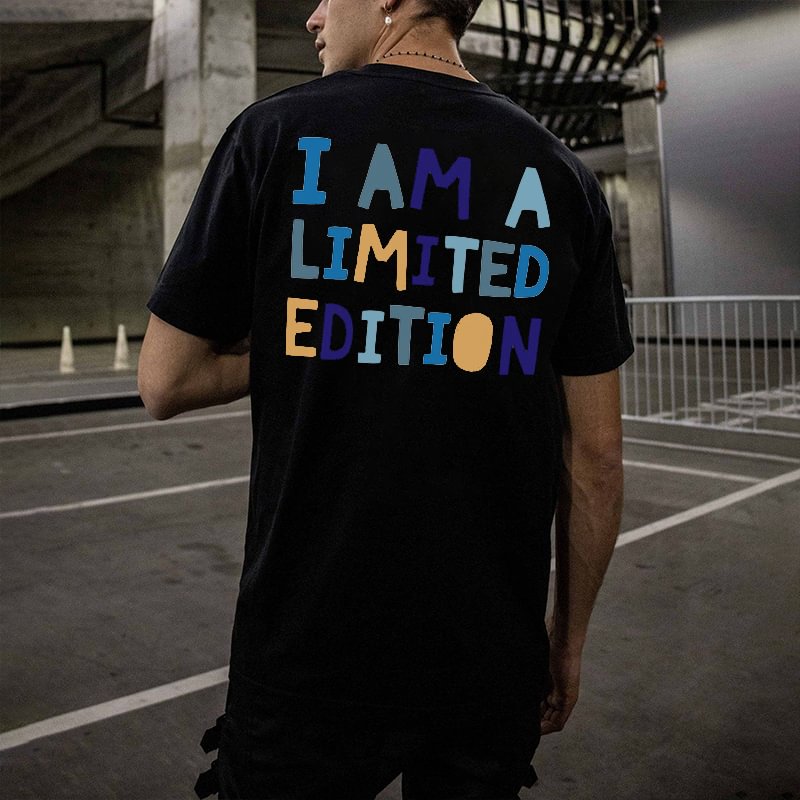 I Am Limited Edition Printed T-shirt -  UPRANDY