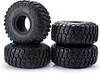 AMK 4pcs RC Crawler Tyre 2.2inch Rubber Tyres with Foam Inserts 67x150mm for 1/10 RC Crawler Car A-xial Wraith 90018 90048 RR10 SCX10 D90 T-raxxas TRX4 Wheel Tires