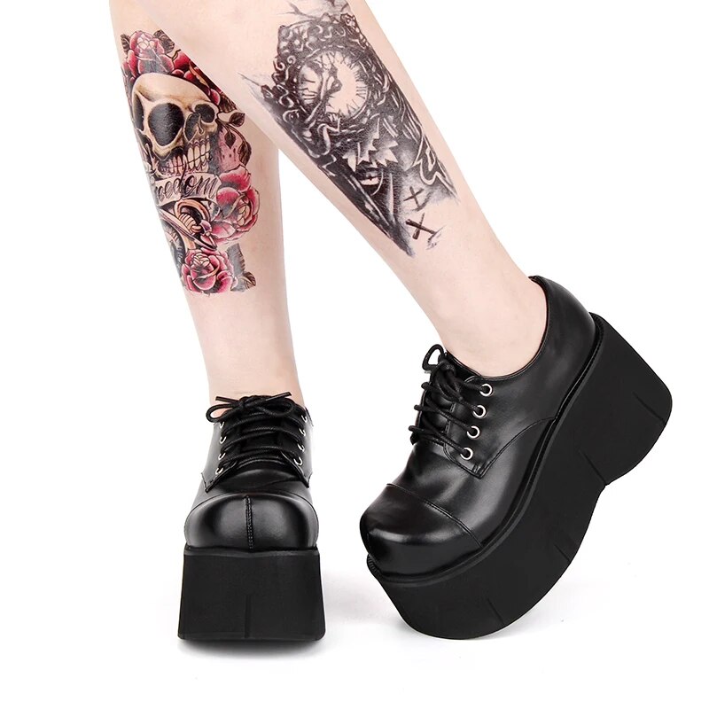 VCshoes Woman Mori Girl Lolita Gothic Cosplay Punk Shoes Lady High Heels Wedges Pumps Women Princess Dress Party Shoes