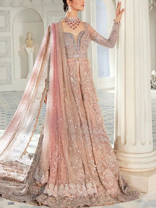 Sequined Elegant Heavy Work Women's Suit