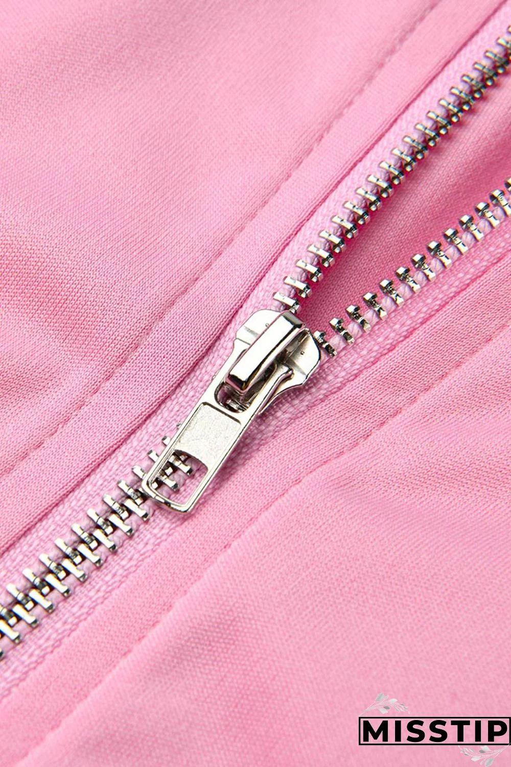 Purplish Red Fashion Casual Letter Print Patchwork Hooded Collar Long Sleeve Two Pieces