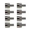 8Pcs Slotted Head Valve Stem Caps Leak-proof Car Tire Tool Cap Auto Repair Parts