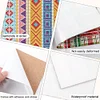 2Pcs Ethnic Style Diamond Painting Placemat DIY Art Placemat for Table Decor