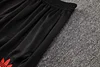 Joyfball 2024/2025 Manchester United Half-Pull Training Suit Black Football Shirt 1:1 Thai Quality