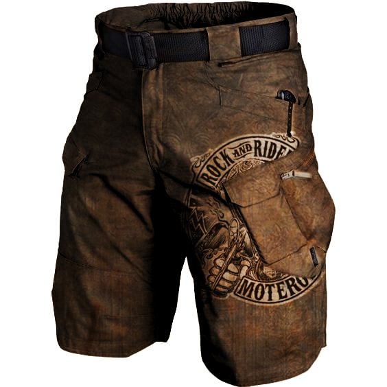 Mens rock and rider loose tactical shorts / [viawink] /