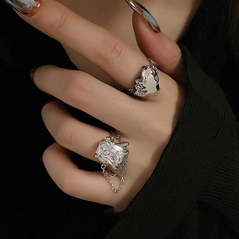 Diamond Heart Special Ring