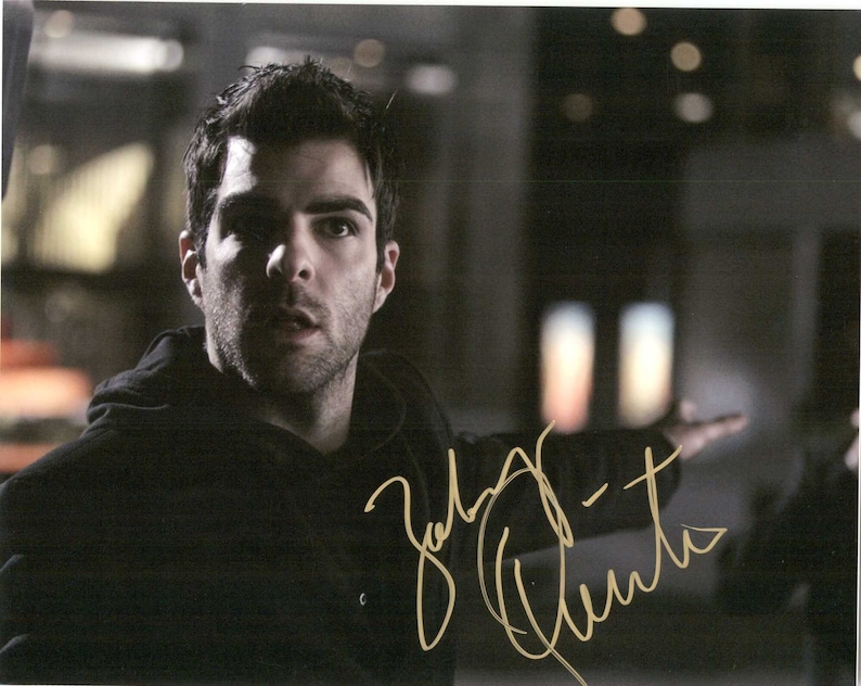 Zachary Quinto Signed Autographed Heroes