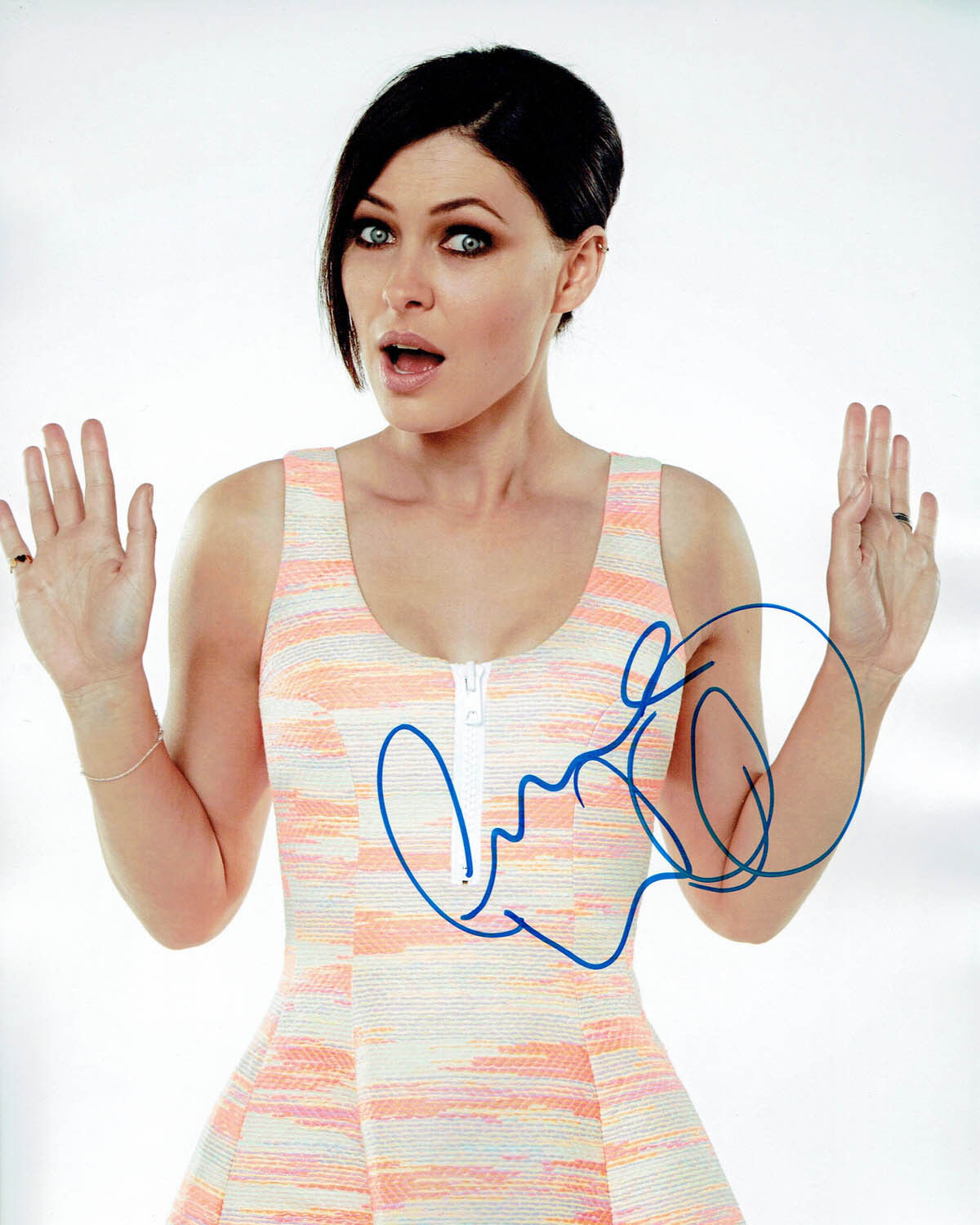 Emma WILLIS SIGNED Autograph Sexy Photo Poster painting 3 Celebrity Big Brother Host AFTAL COA