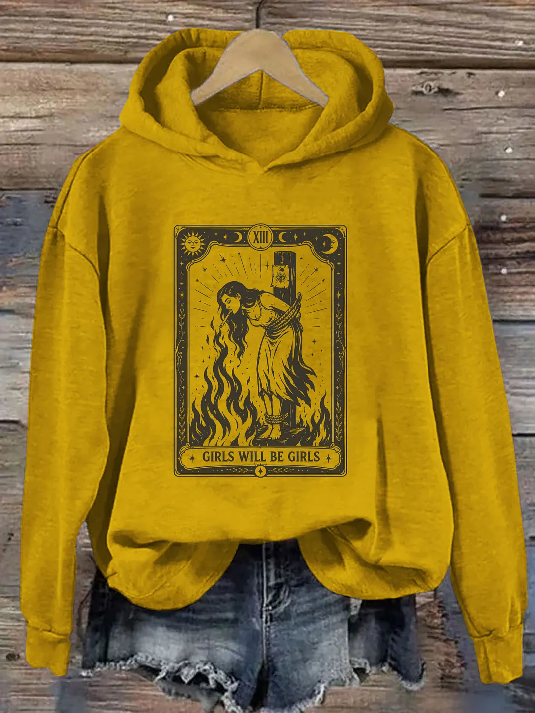 Girls Will Be Girls Burn Witches Hoodie