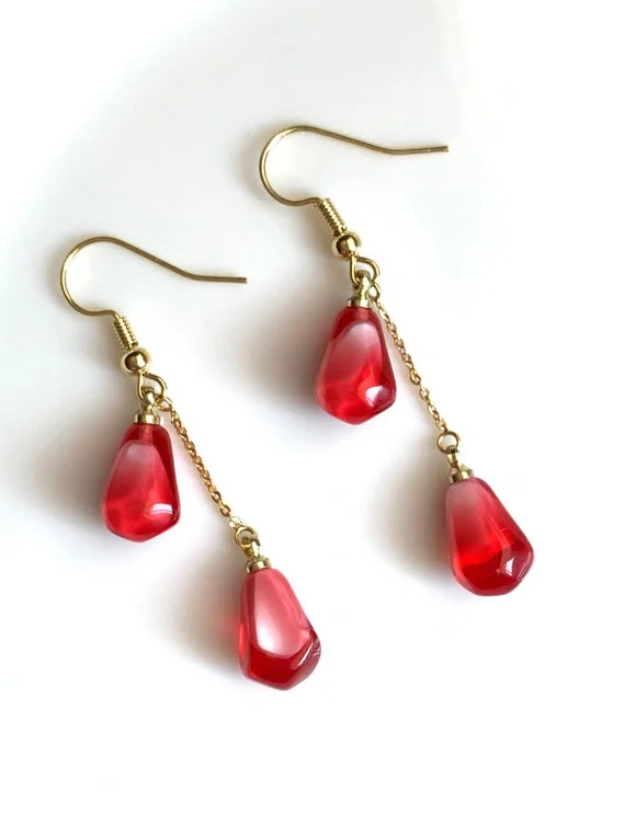 Fruit Earring Pomegranate Seed Earring