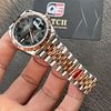 Rolex DateJust m126231-0029 wimbledon two tone 36mm Rose gold on Jubilee Super clone