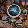 (Multi-Style)Scenery - 14CT Stamped Cross Stitch 31*31cm/12.2*12.2in(Brand) tapestrymarket