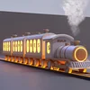 🚂 Miniature Train Car Parking Sign, Humidifier, Multifunctional Ambient Light Ornament