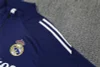 Real Madrid 25-26 1/4 Zip Tracksuit Royal Blue Chandal