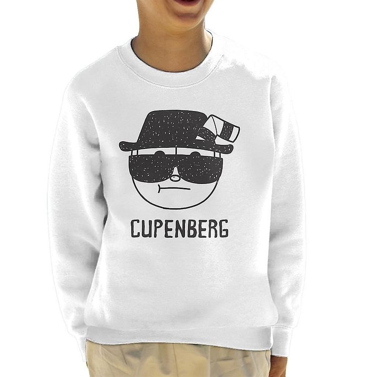 Cupenberg Breaking Bad Cuphead Kid's Sweatshirt