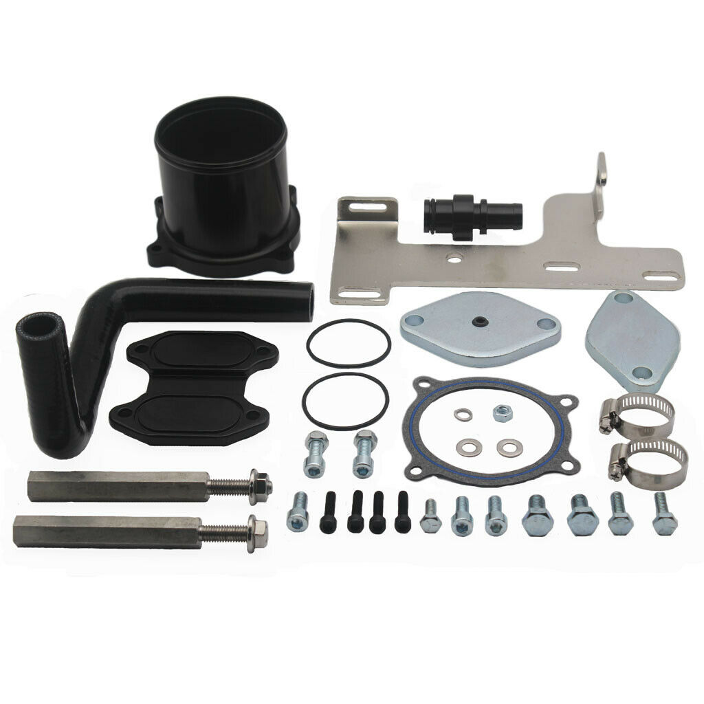 2007 2014 cummins 6 7l egr delete kit cooler throttle valve improve