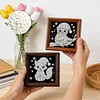 12Pcs DIY Pearl Painting Animal for Home Wall Decor(15x15cm)