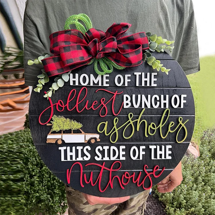 National Lampoons Christmas Vacation Holiday Movie Decor ~Funny Clark Griswold ,Christmas door sign