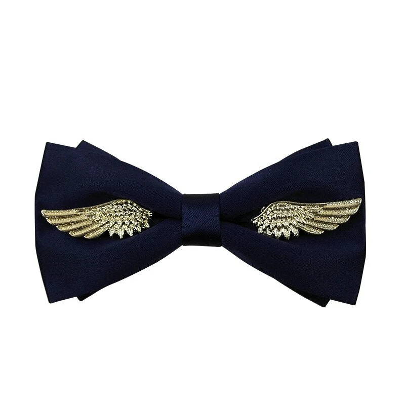 Upscale White Shirt Tassel Chain Rhinestone Bow Tie Bowtie Wedding Best Man Bowknot Red Luxury Tie Formal Dress Gifts for Men