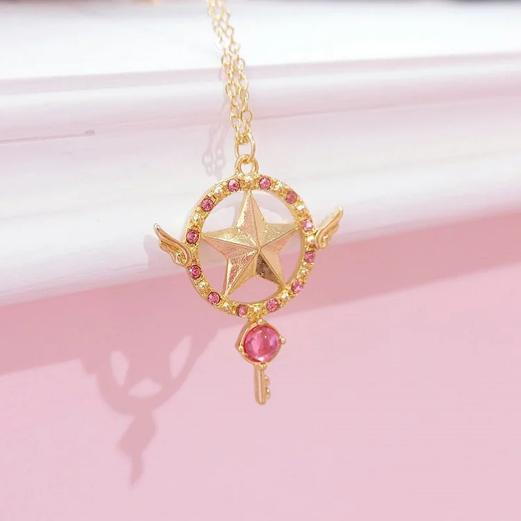 Kawaii Variety Sakura Pink Necklace SP17496