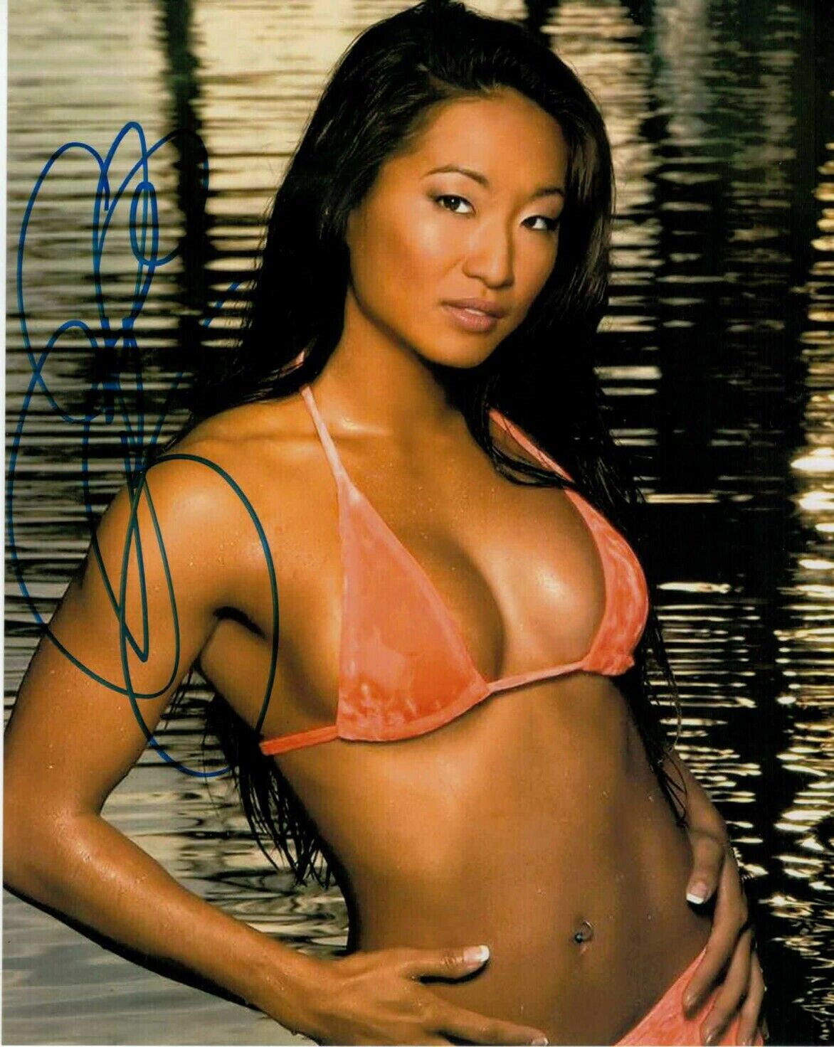 Gail Kim ( WWF WWE ) Autographed Signed 8x10 Photo Poster painting REPRINT