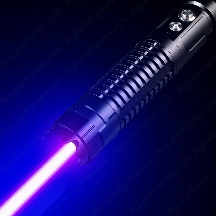 Arde albastru de mare putere Tactic Laser Torță - Lanternă de grad militar