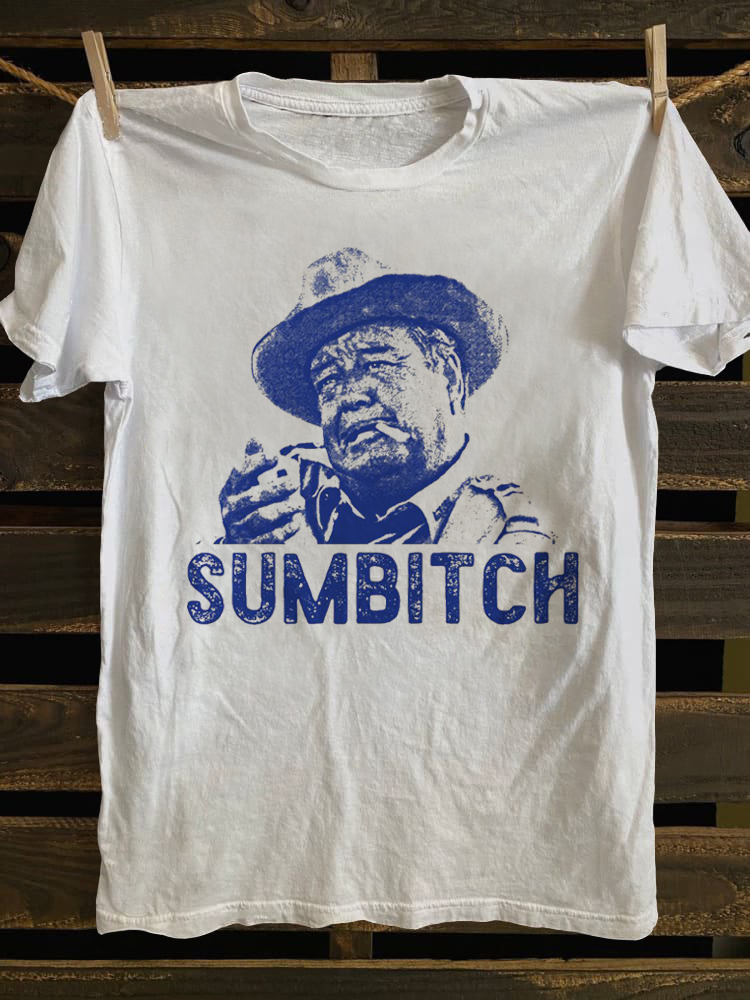 Sumbitch Wall And Art Print T-shirt