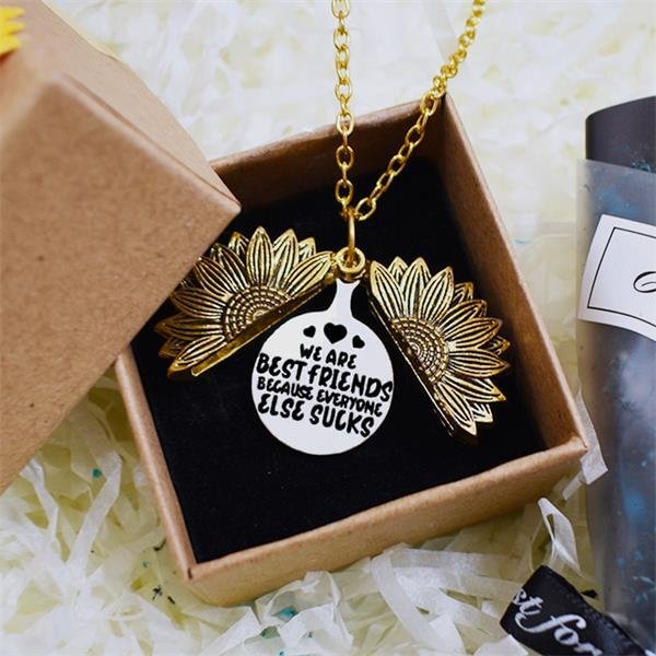 We are Best Friends Because Everyone Else Sucks Necklace