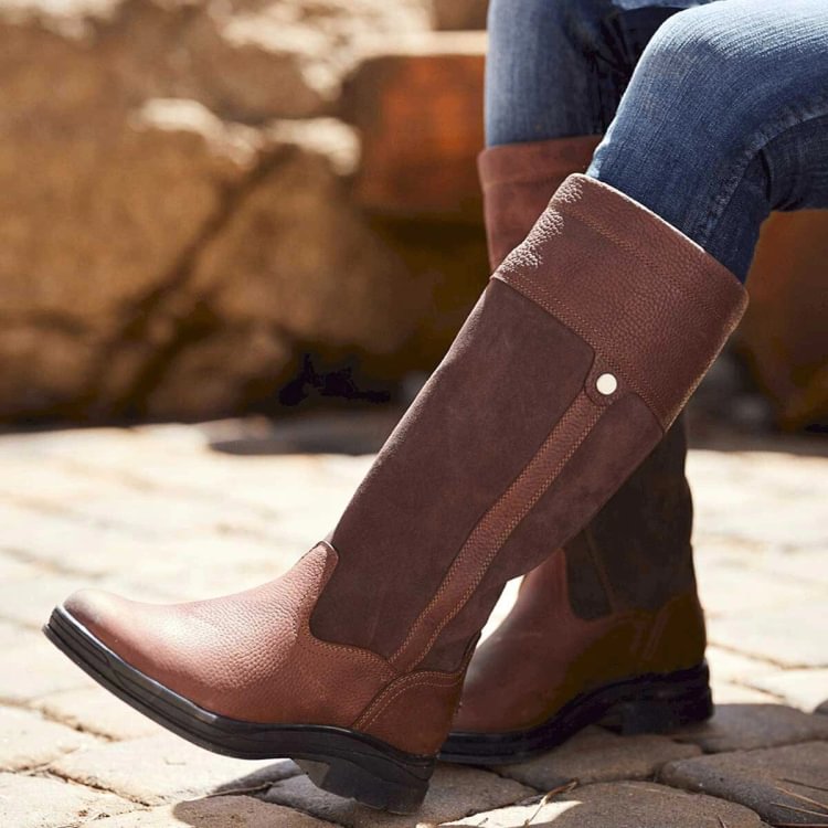 Women's Country Boots Dark Brown