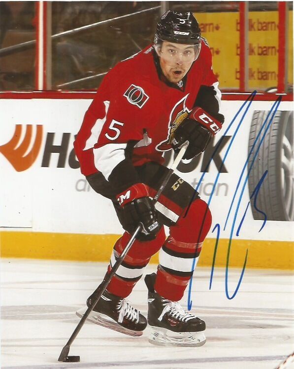 Ottawa Senators Cody Ceci Signed Autographed 8x10 NHL Photo Poster painting COA FF