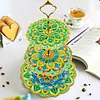 DIY Diamond Painting 3-Tier Mandala Cupcake Dessert Stand Serving Tray Decor Kit