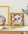 Diamond Painting Cute Tiger Photo Frame Decoration