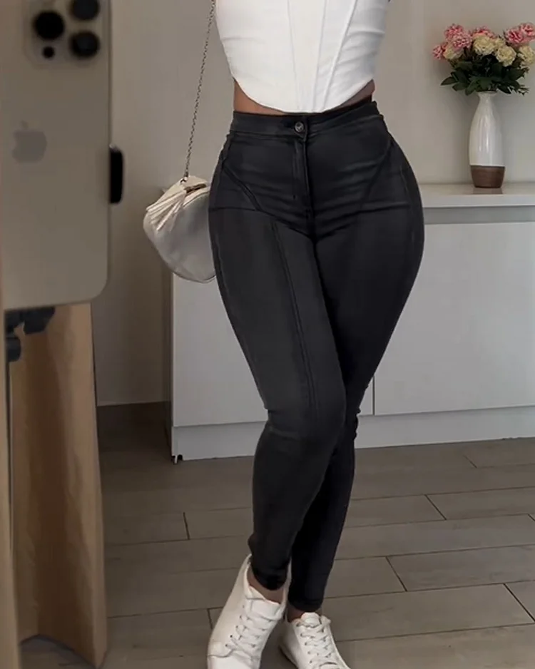 Women Butt Lift,Sexy Skinny Jeans,Stretch Denim Pants