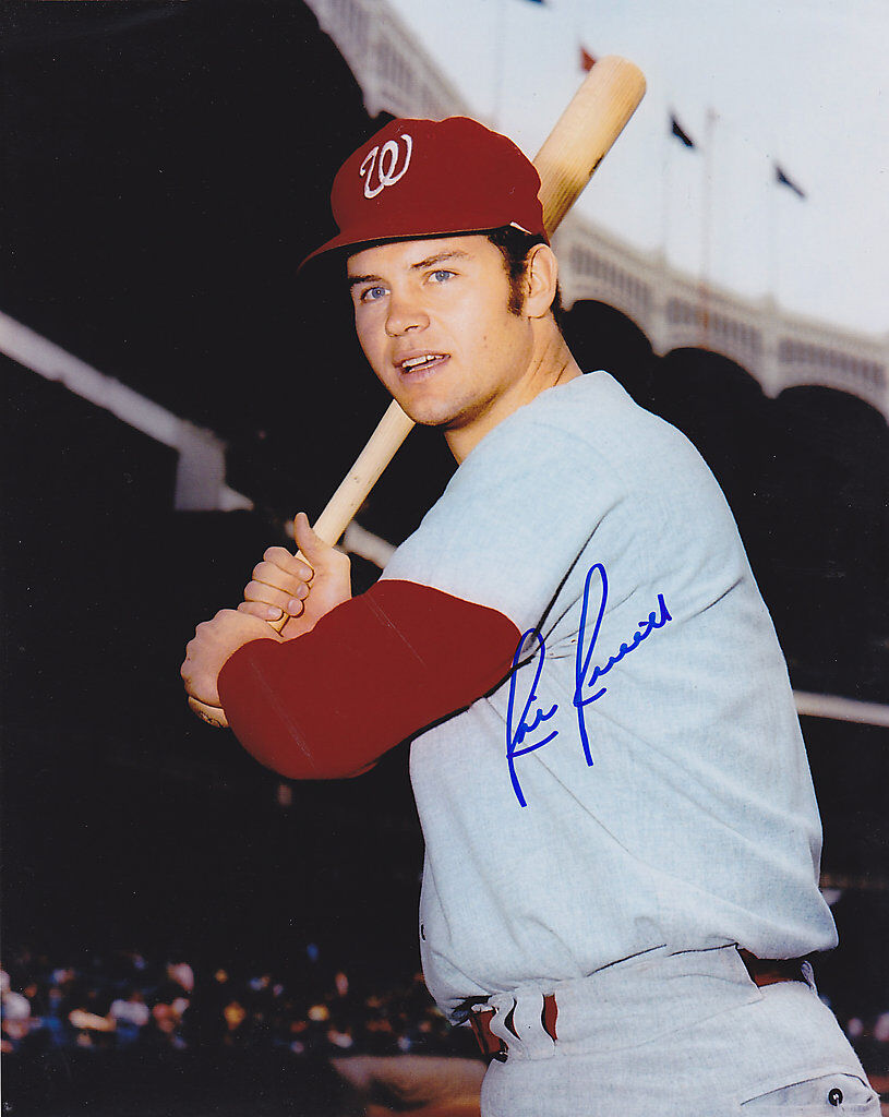 RICK REICHARDT WASHINGTON SENATORS ACTION SIGNED 8x10