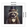 Raccoon-11CT Stamped Cross Stitch 40*40cm