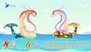 1/20 Scale World Zukan Milotic & Feebas/ Magikarp - Pokemon Resin Statue - QN Studios [In Stock]