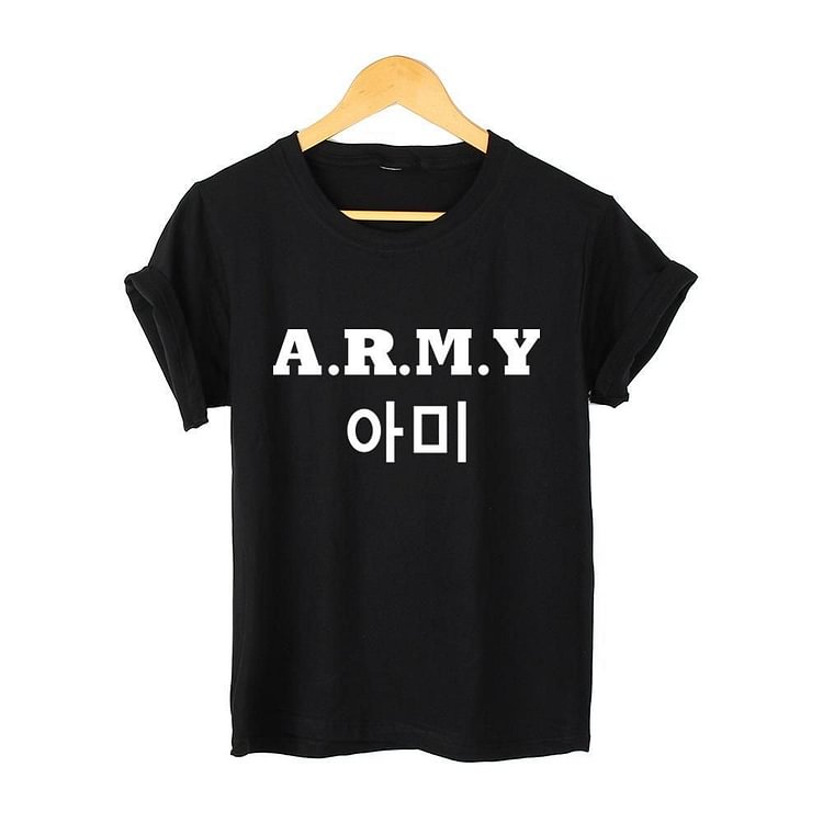 방탄소년단 ARMY Printed T-shirt