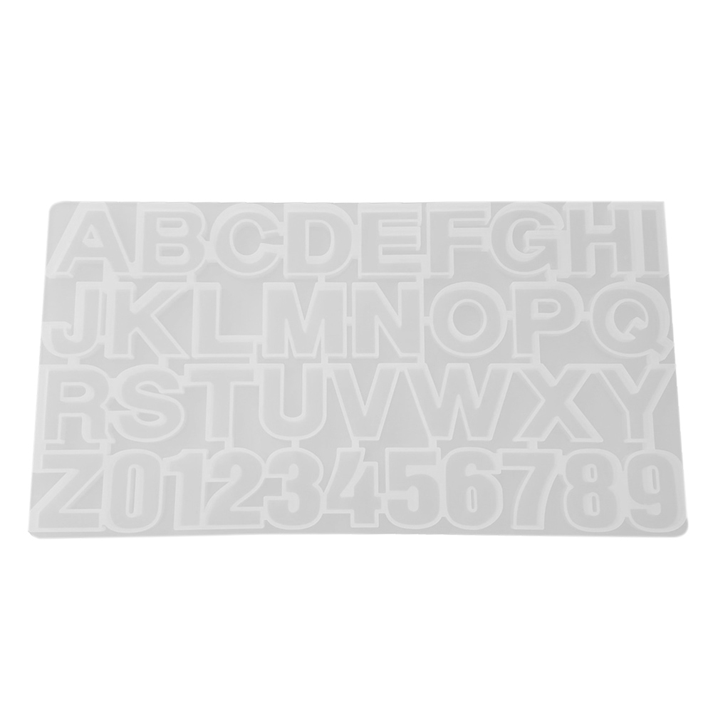 

Capital Letter Number Silicone Mold - Baking, 501 Original